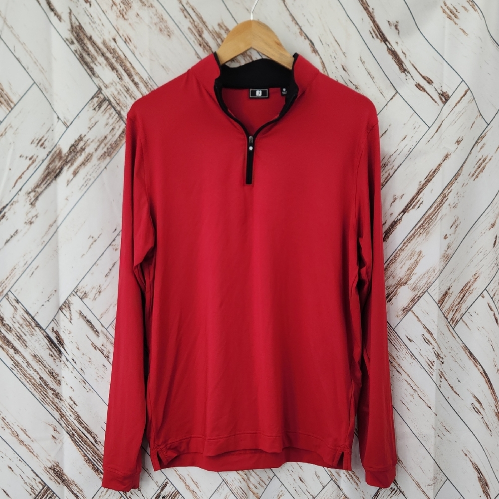 Footjoy Lightweight Solid Mid-Layer Long Sleeve P… - image 1